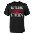 Boys' 4-18 Rutgers Scarlet Knights Light Streaks Tee, Size: 8-10, Black