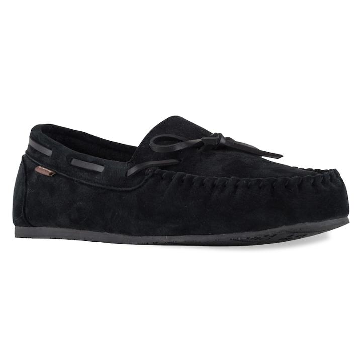 Lamo Aiden Men's Moccasins, Size: Medium (12), Black