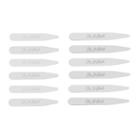 12-piece Collar Stay Set, Men's, Silver