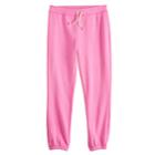 Girls 7-16 So&reg; French Terry Sweatpants, Size: 10, Brt Pink