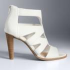 Simply Vera Vera Wang Dragon Women's High Heel Sandals, Size: 6.5, Natural