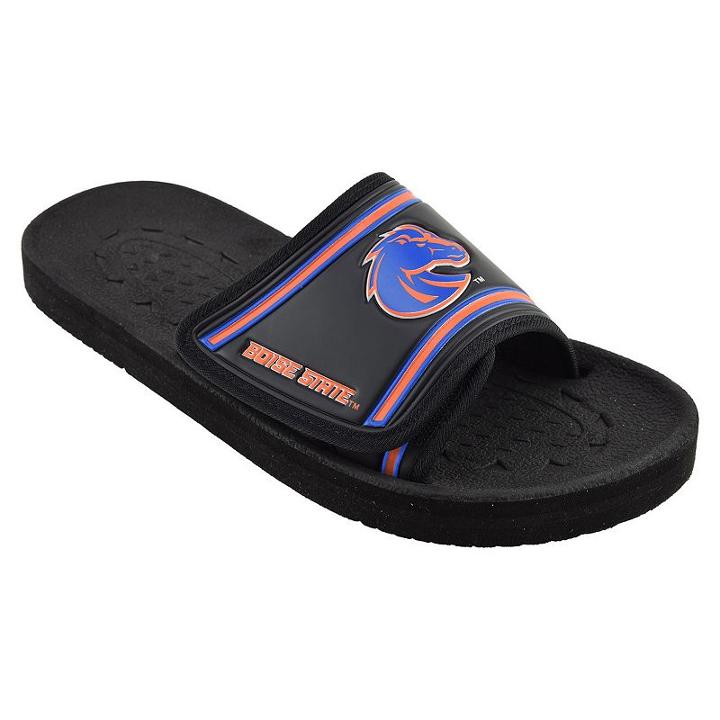Adult Boise State Broncos Slide Sandals, Size: Large, Black