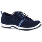 Easy Street Sport Buffy Women's Comfort Sneakers, Size: Medium (8.5), Blue (navy)