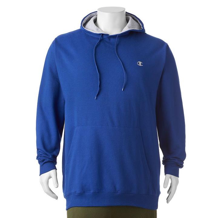 Big & Tall Champion Fleece Pullover Hoodie, Men's, Size: 5xb, Dark Blue