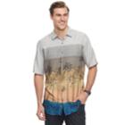 Men's Batik Bay Classic-fit Tropical Palm Tree Button-down Shirt, Size: Xl Tall, Med Blue
