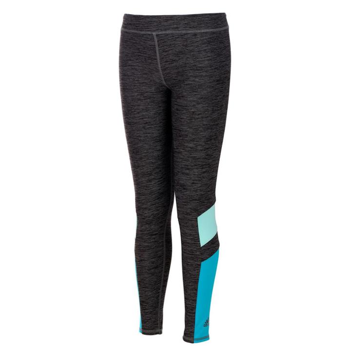 Girls 7-16 Adidas Climalite Invincible Leggings, Size: Large, Dark Grey
