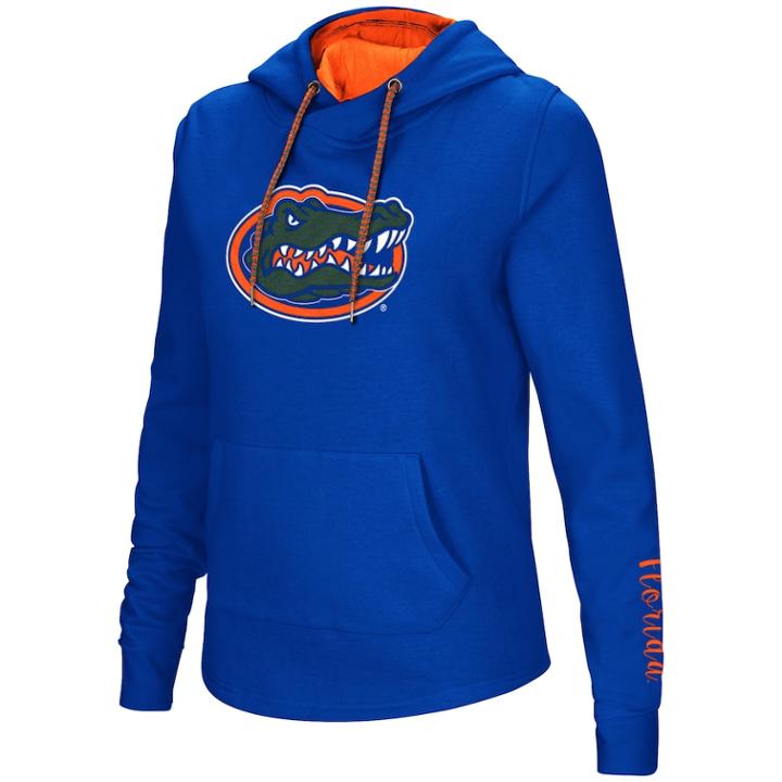 Women's Florida Gators Crossover Hoodie, Size: Small, Dark Blue