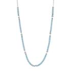 Simply Vera Vera Wang Teal Long Necklace, Women's, Blue