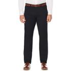Men's Savane Active Flex Modern-fit 5-pocket Flat-front Pants, Size: 42x32, Dark Grey