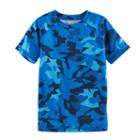Boys 4-10 Jumping Beans&reg; Camouflaged Athletic Tee, Size: 5, Turquoise/blue (turq/aqua)