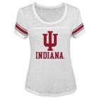 Juniors' Indiana Hoosiers White Out Tee, Women's, Size: Medium