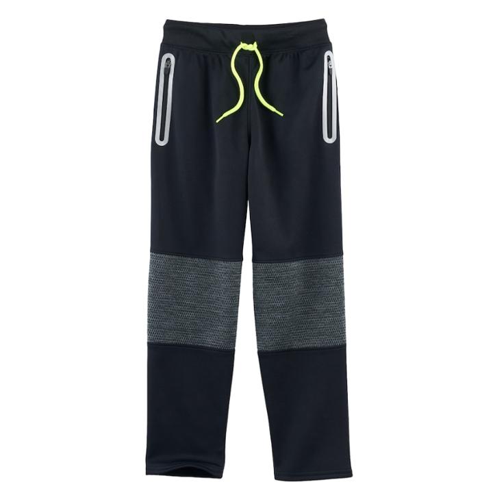 Boys 4-10 Jumping Beans&reg; Active Fleece Pants, Size: 5, Black