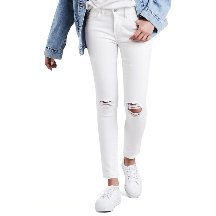 Women's Levi's&reg; 710 Super Skinny Jeans, Size: 31(us 12)m, White