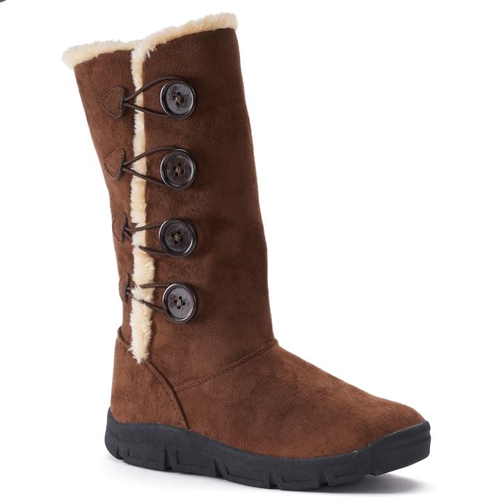 Itasca Sabrina Women's Water Resistant Winter Boots, Size: 9, Brown