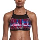 Women's Nike Electrify High-neck Bikini Top, Size: Large, Pink Other