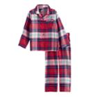 Toddler Boy Jammies For Your Families Plaid Flannel Button-front Top & Bottoms Pajama Set, Size: 4t, Med Red