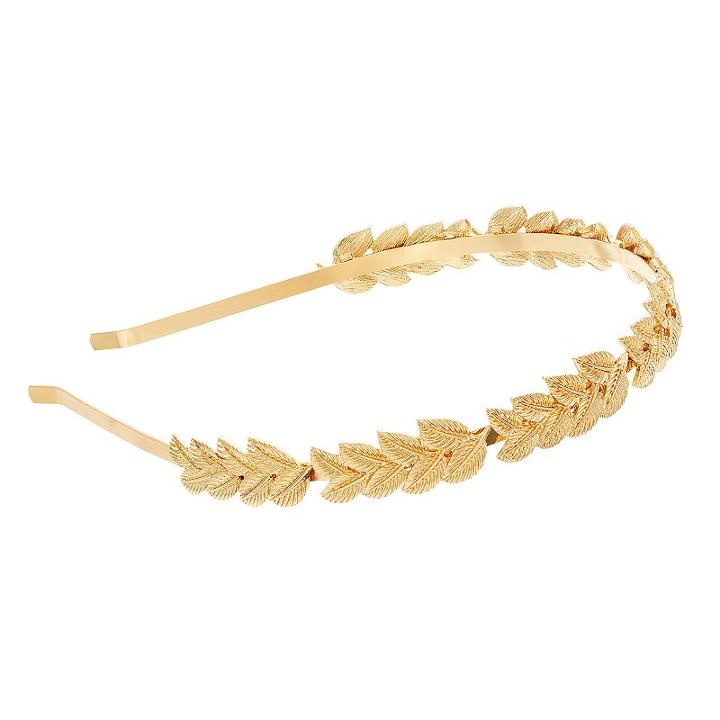Mudd&reg; Vine Leaf Headband, Women's, Gold