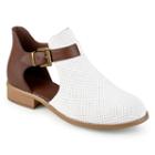 Journee Collection Fable Women's Ankle Boots, Size: 7, White Oth