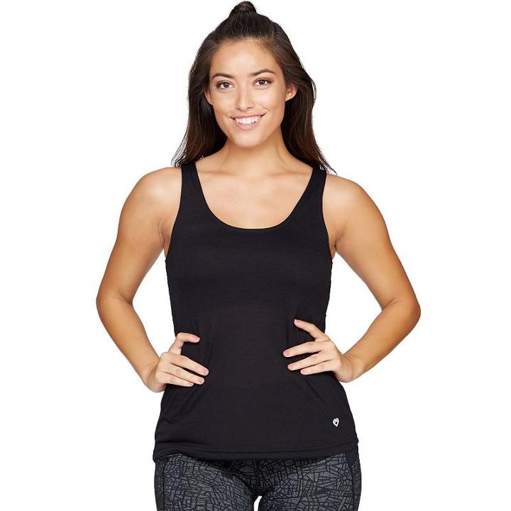 Women's Colosseum Interchange Tank, Size: Large, Black