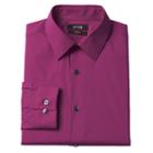 Men's Apt. 9&reg; Slim-fit Stretch Spread-collar Dress Shirt, Size: 14.5-32/33, Pink
