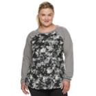 Plus Size Tek Gear&reg; Long Sleeve Tee, Women's, Size: 1xl, Black
