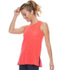 Women's Tek Gear&reg; Step Hem Tank, Size: Xl, Med Orange