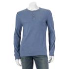 Men's Sonoma Goods For Life&trade; Modern-fit Everyday Henley, Size: Medium, Med Blue