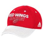 Adult Adidas Detroit Red Wings Locker Room Flex-fit Cap, Men's, Size: L/xl
