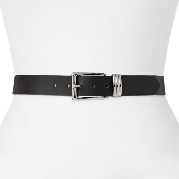 Chaps Triple-link Smooth Belt, Women's, Size: Xl, Black
