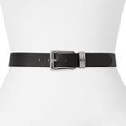 Chaps Triple-link Smooth Belt, Women's, Size: Xl, Black