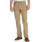 Men's Lee Premium Select Classic Active Comfort Straight Leg Jeans, Size: 33x32, Med Brown