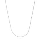 Sterling Silver Rope Chain Necklace - 20 In, Women's, Grey