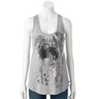 Rock & Republic&reg; Born To Rock Graphic Tank - Women's, Size: Xs, Grey