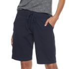 Women's Tek Gear&reg; Bermuda Shorts, Size: S Long, Blue