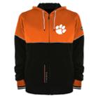 Men's Franchise Club Clemson Tigers Shield Reversible Hooded Jacket, Size: 3xl, Orange