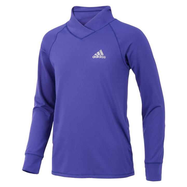 Girls 7-16 Adidas Cozy Pullover Top, Size: Small, Drk Purple