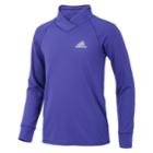 Girls 7-16 Adidas Cozy Pullover Top, Size: Small, Drk Purple