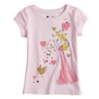 Disney's Sleeping Beauty Aurora Girls 4-10 Glittery Graphic Tee By Jumping Beans&reg;, Size: 4, Light Pink