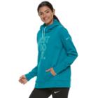 Women's Nike Therma Training Just Do It Graphic Hoodie, Size: Small, Blue Other