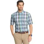 Big & Tall Arrow Plaid Button-down Shirt, Men's, Size: Xl Tall, Brt Blue