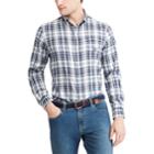 Men's Chaps Regular-fit Stretch Easy-care Button-down Shirt, Size: Xxl, White