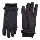 Men's Dockers Intelitouch Mixed Media Touchscreen Gloves, Size: Large, Black