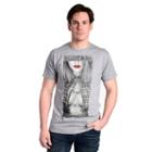 Men's Excelled Crazy Life Tee, Size: Large, Grey