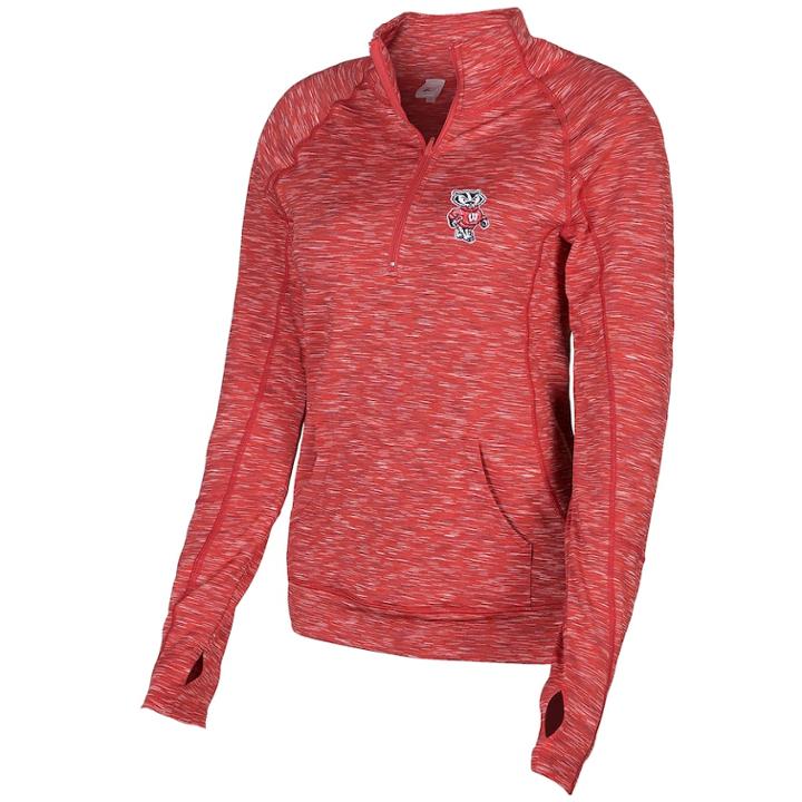 Plus Size Wisconsin Badgers Touchdown Pullover, Women's, Size: 2xl, Multicolor