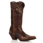 Durango Crush Sew Sassy Women's Cowboy Boots, Size: Medium (9), Brown