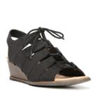 Dr. Scholl's Court Women's Wedge Sandals, Size: Medium (8.5), Black