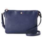 Lc Lauren Conrad Candide Crossbody Bag, Women's, Blue (navy)