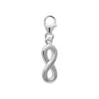 Personal Charm Sterling Silver Infinity Charm, Women's