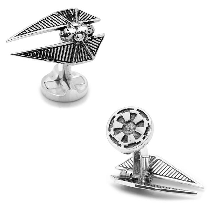 Star Wars Tie Striker Cuff Links, Men's, Silver