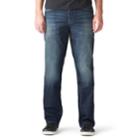 Men's Rock & Republic&reg; Turnpike Stretch Straight-leg Jeans, Size: 32x32, Dark Blue